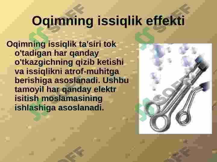 Elektr tokining harakatlari 5