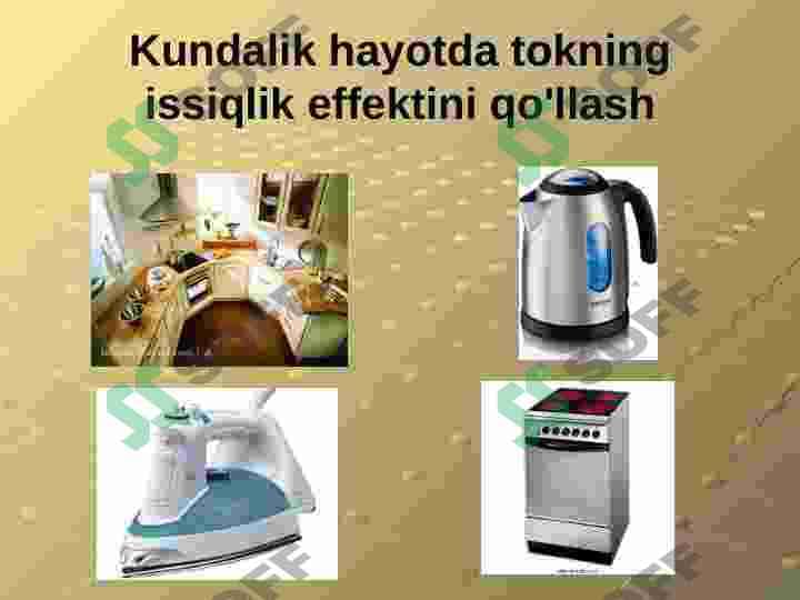 Elektr tokining harakatlari 6