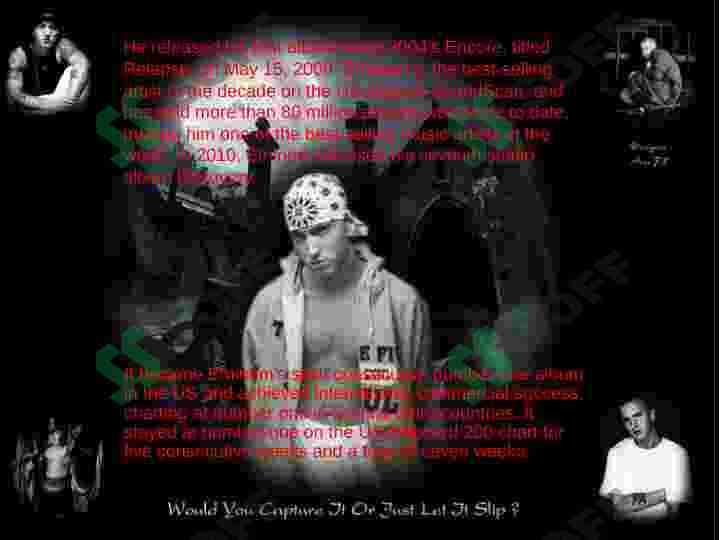 Project My favourite singer Eminem. 4