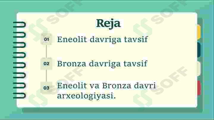 Eneolit va bronza davri arxeologiyasi 2