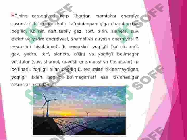 Energetik nazariyalar. 4