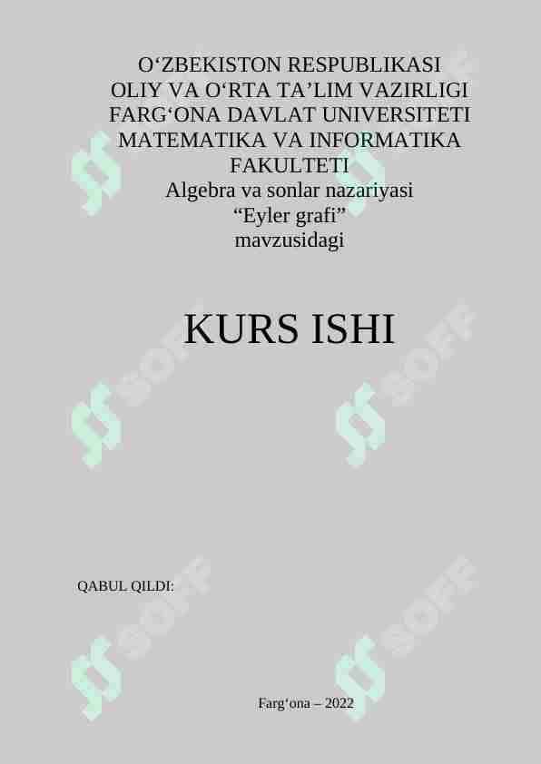 Eyler grafi