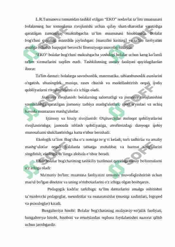 Navoiy shahar maktabgacha ta'lim muassasasida o'talgan amaliyot bo'yicha hisobot 8