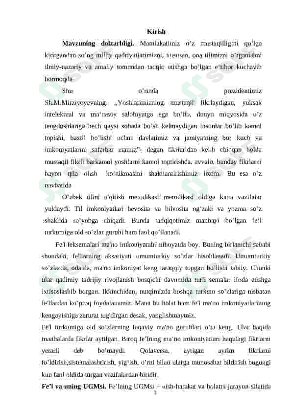 Fe'llarning ma'no turlari va uning ta'lim bosqichlari darsliklarda berilishi 3