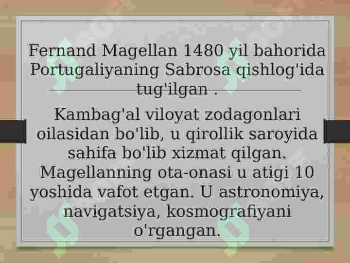 FERNAND MAGELLAN 2