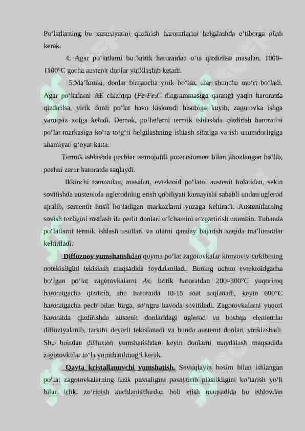 Faza o‘zgarishlari. 4