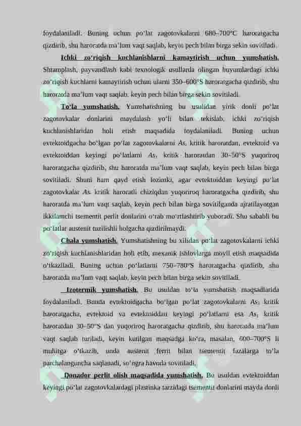 Faza o‘zgarishlari. 5