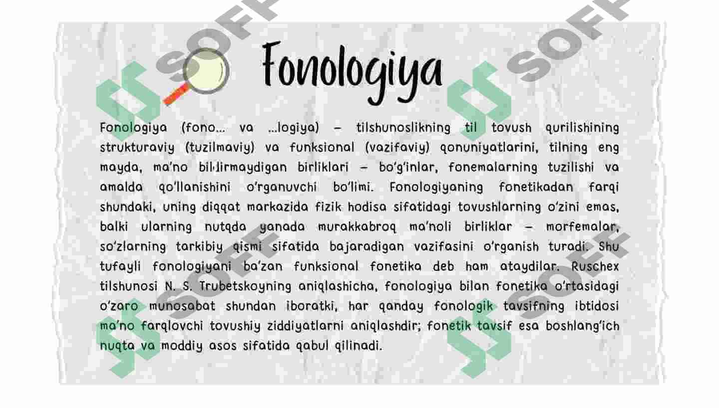 Filologiya va fonologiya 4