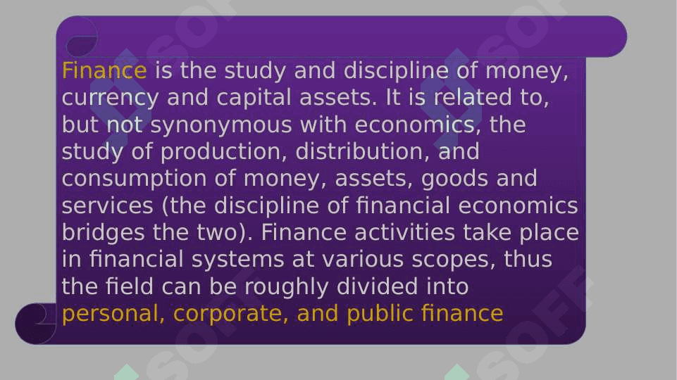 Finance 3
