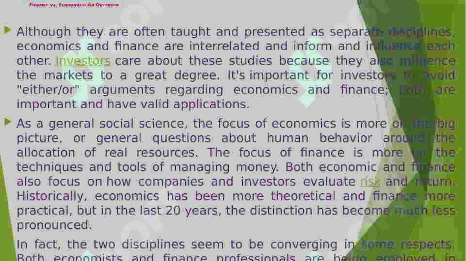 Finance and ecanomy 2