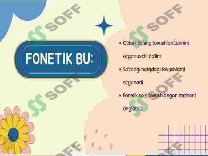 Fonetika va fonologiya 3