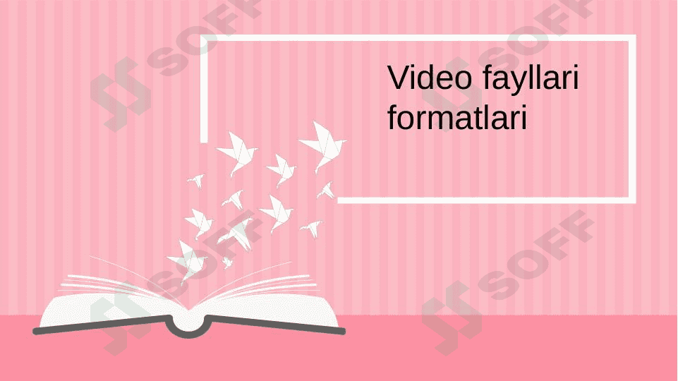 Video fayllari formatlari 1