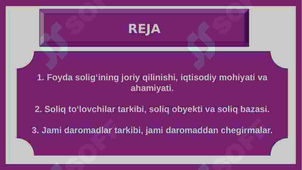 Foyda solig'i 2