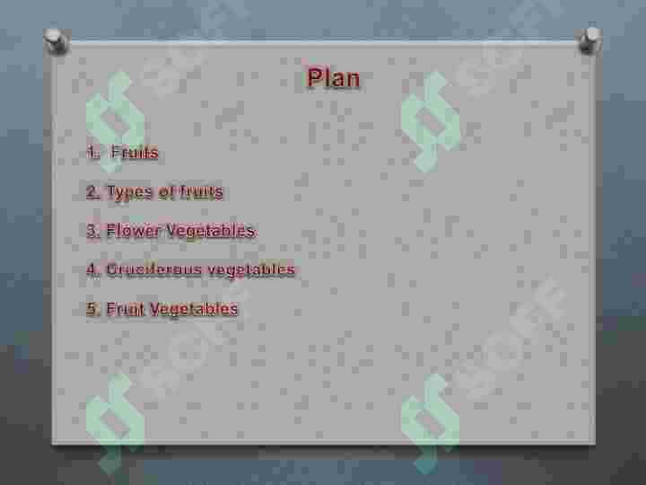 Fruits and vegetables. 2