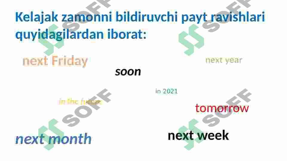 Future tense 8