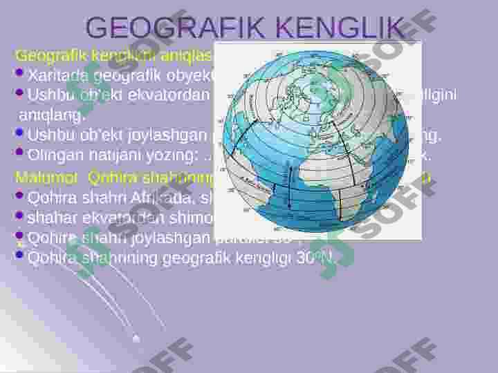 GEOGRAFIK KOORDINATLAR 4