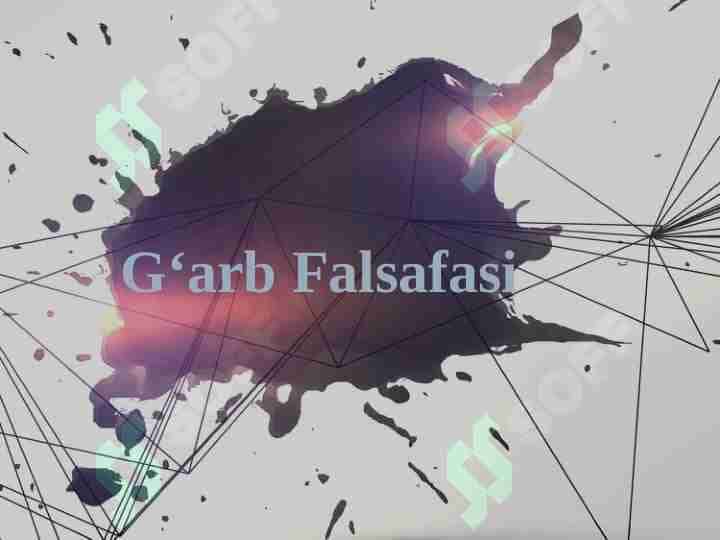 G'arb Falsafasi