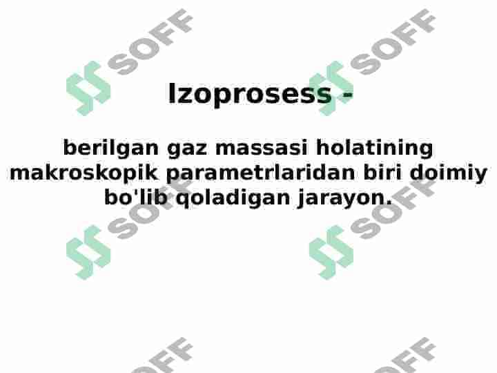 Gaz qonunlari 3