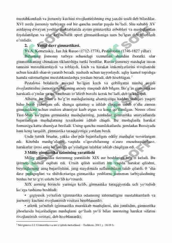 Gimnastikaning qisqacha tarixi | jismoniy tarbiya 2