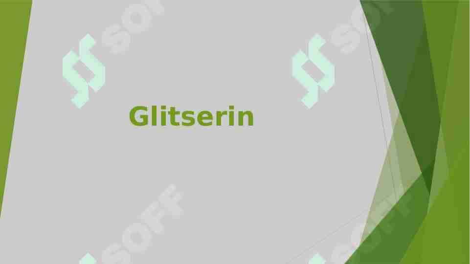 Glitserin