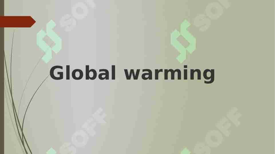 Global warming