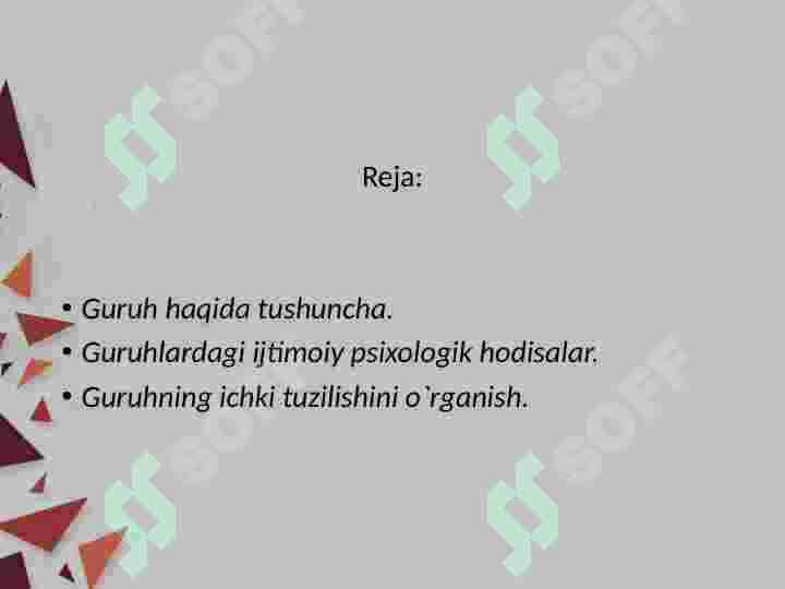 Guruh  psixologiyas 2