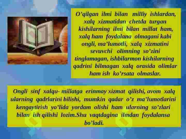hadis ilmi va uning tarbiyaviy ahamiyati 3