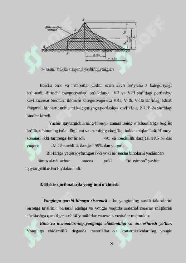 Respublika bo’yicha yong’inlar sodir bo’lishi va ularda ko’riladigan zararlar to’g’risida statistik ma’lumotlar tahlili 8