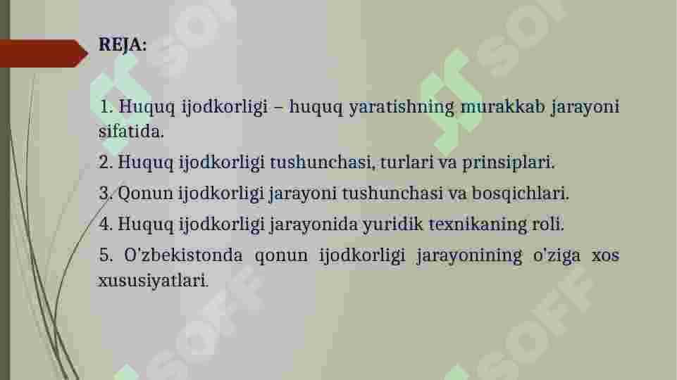 HUQUQ IJODKORLIGI 2