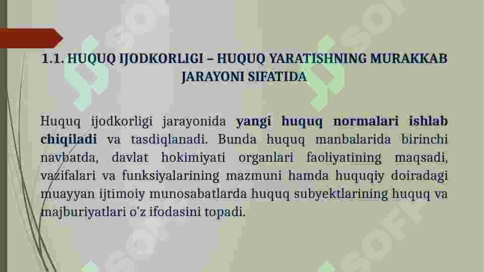 HUQUQ IJODKORLIGI 3