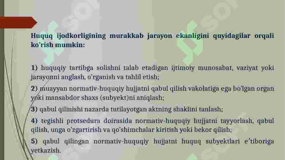 HUQUQ IJODKORLIGI 4