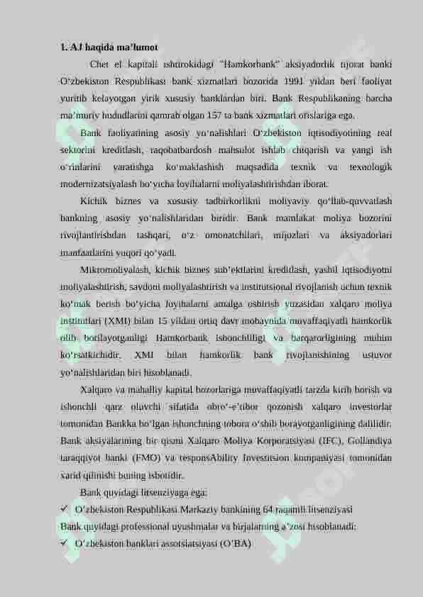 Hamkor bank 2