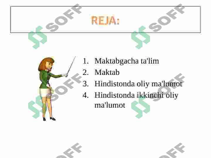 Hindiston ta'lim tizimi va qiyosiy tahlil 2