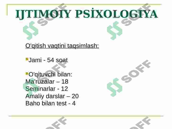 IJTIMOIY PSİXOLOGIYA 2