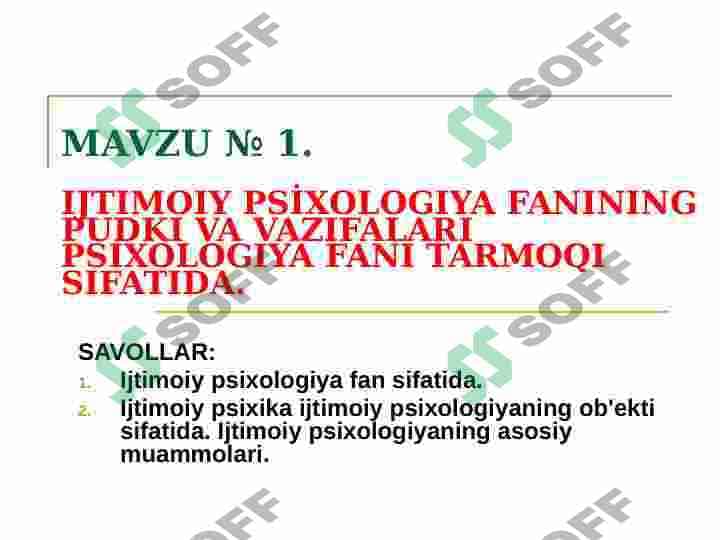 IJTIMOIY PSİXOLOGIYA 8