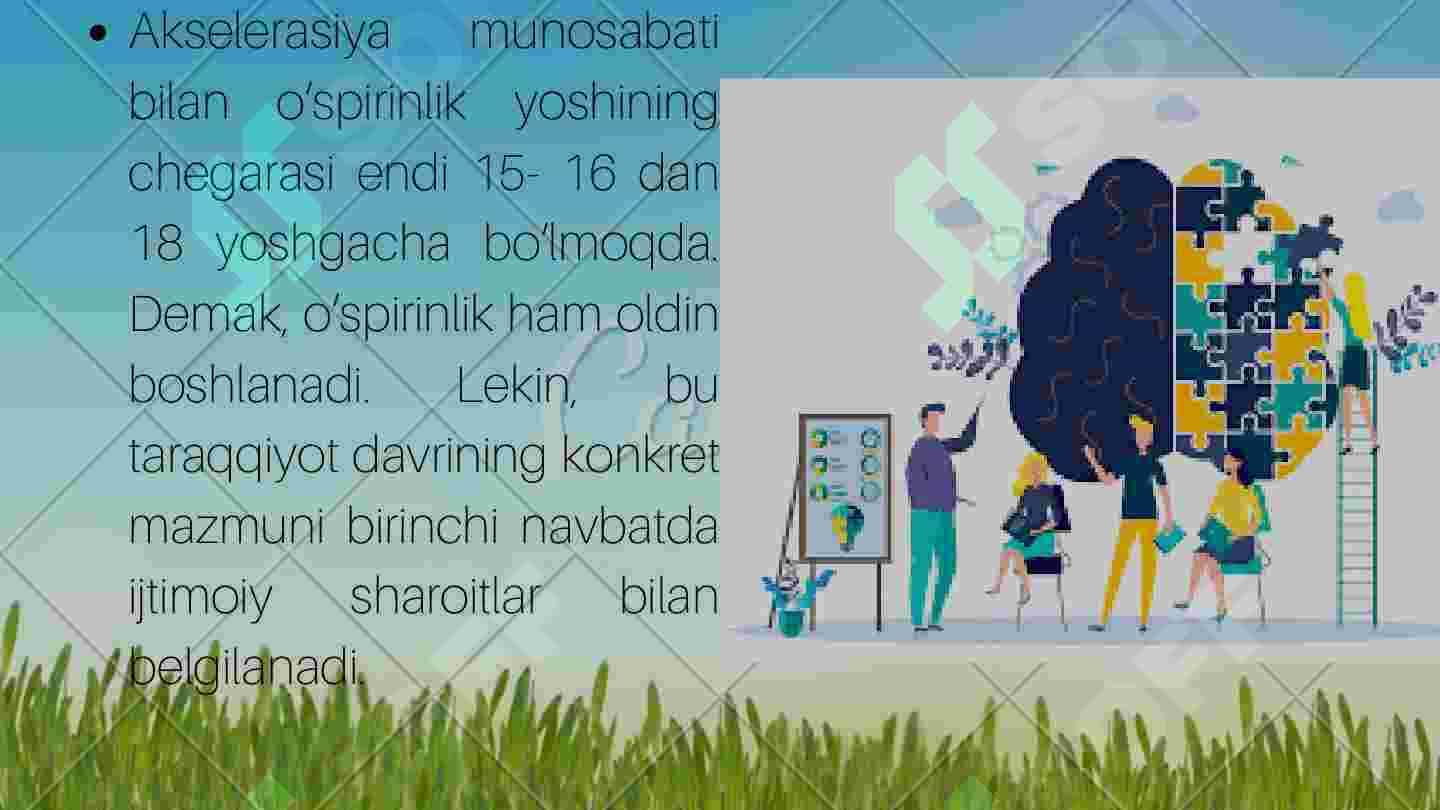 Ilk o‘spirinlik davri 6