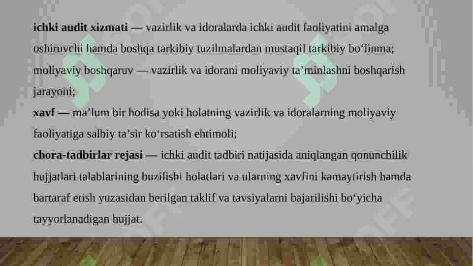 Ichki audit 7