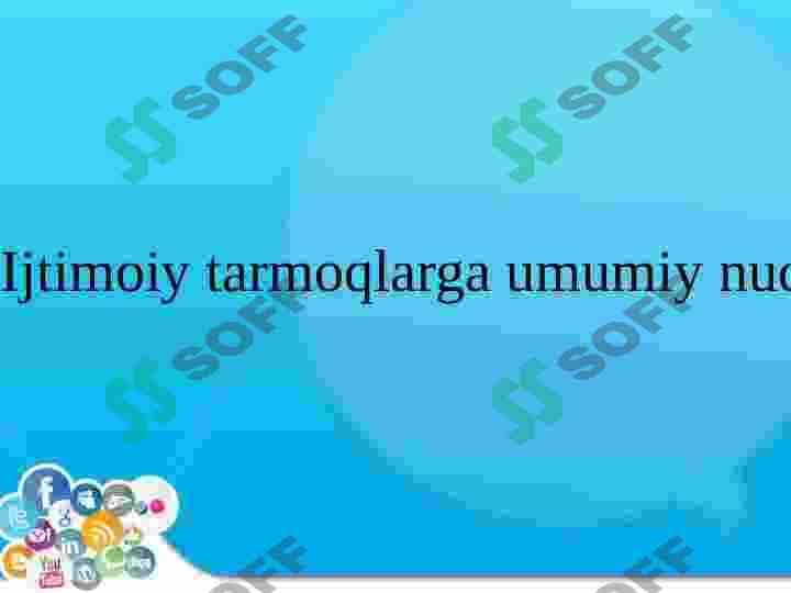 Ijtimoiy mediani baxolash 8