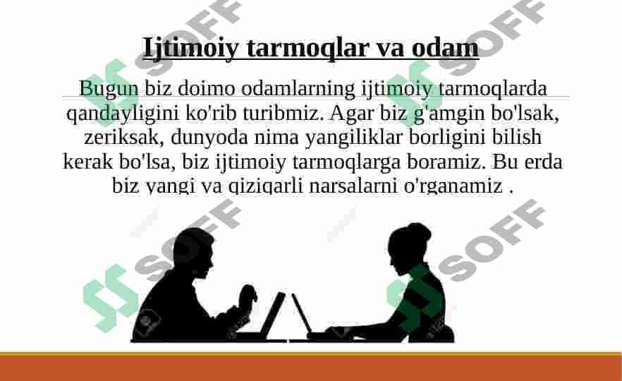 Ijtimoiy tarmoqlar 8