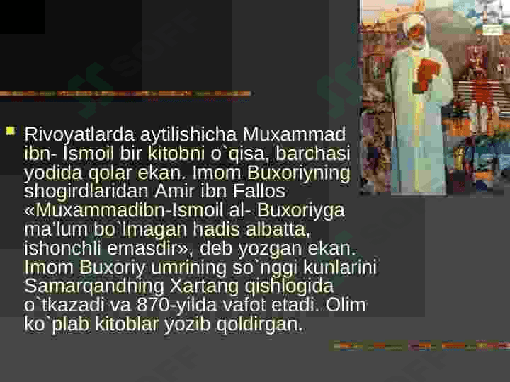 Imom Buxoriy 3