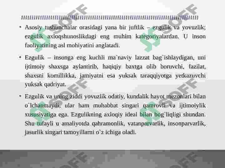Inson ezgulik ijodkori 3