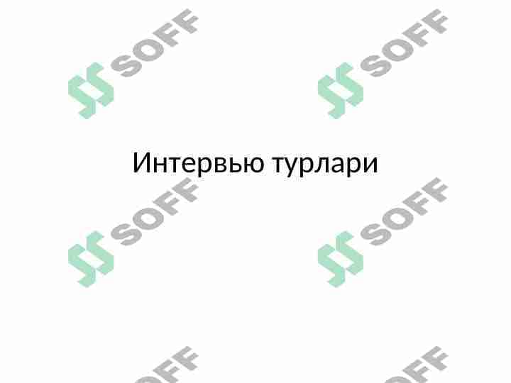 Intervyu turlari 1