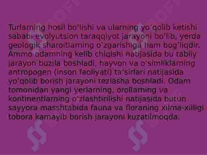 Qizil kitobda ko’rsatilgan turlar bilan tanishish 3