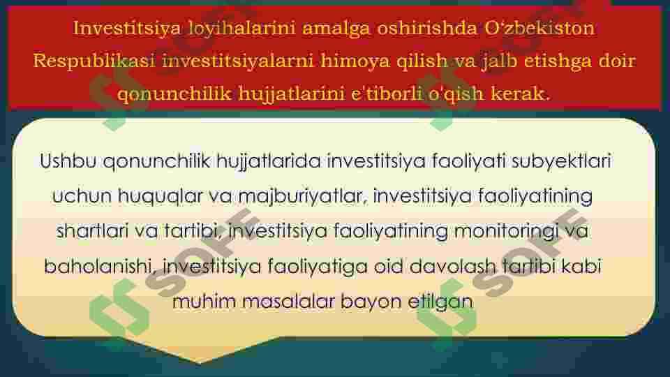 Investitsiya loyihalarini moliyalashtirish tarkibida byudjet mablag’larining  o’rni va ahamiyati 4