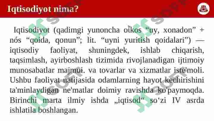 Devid Regardoning iqtisodiy g'oyalari 4