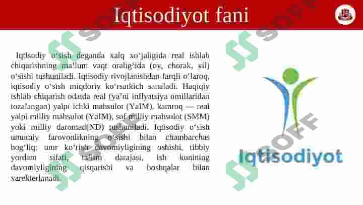 Devid Regardoning iqtisodiy g'oyalari 5