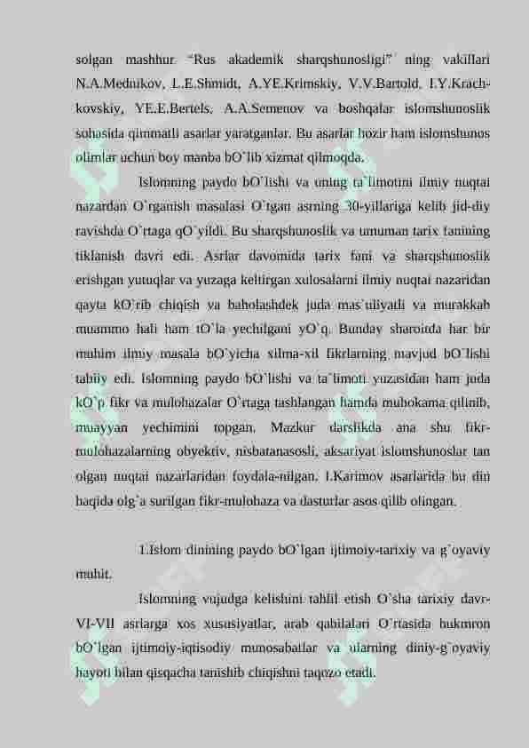 Islom dini. 4