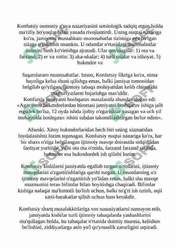 MARKAZIY OSIYO MUTAFAKKIRLARNING JAMIYAT TO’G’RISIDAGI QARASHLARI 4