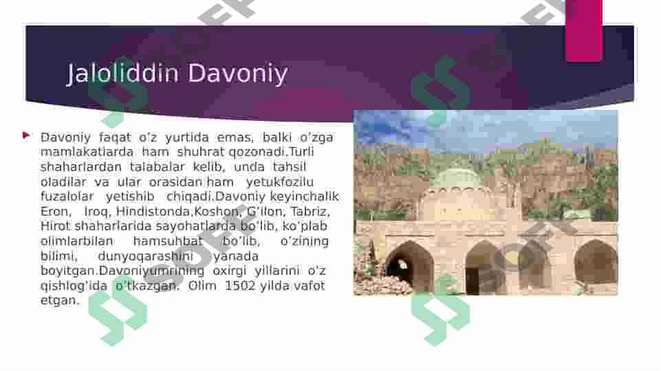 Jaloliddin Davoniy 4