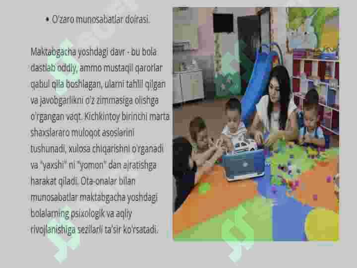 Maktabgacha yoshdagi bolalarning aqliy rivojlanish xususiyatlari 3